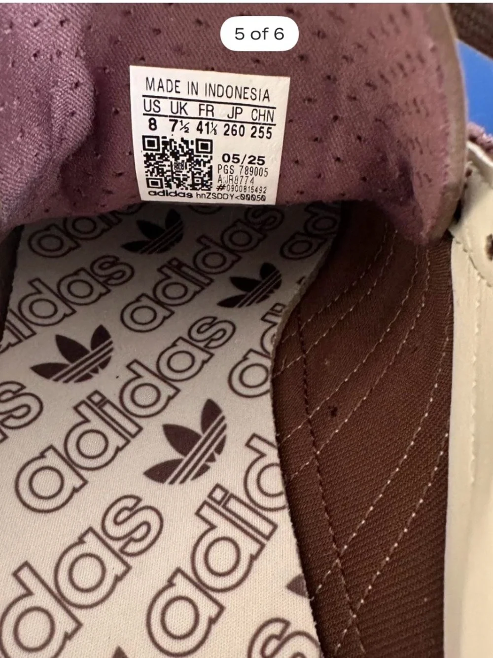 adidas Men’s Brown & Cream Retro Sneaker